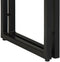 vidaXL - Eettafels - Multikleur - 90x33x75 - cm - Massief - Gerecycled - Hout - & - Metaal