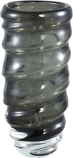 PTMD Diana Ronde Vaas - H29,5 x Ø12,5 cm - Glas - Groen