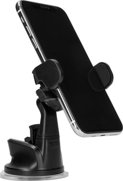 Accezz® Universele Auto Telefoonhouder – Dashboard & Voorruit - Zwart