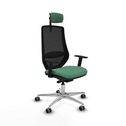 Bureaustoel Piqueras y Crespo D086G2W Smaragdgroen
