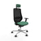 Bureaustoel Piqueras y Crespo D086G2W Smaragdgroen