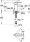 GROHE Wave Cosmopolitan - Wastafelkraan - Lage uitloophoogte 8,3 cm - Chroom mat