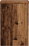 vidaXL - Plantenstandaards - 2 - st - 20x20x30 - cm - bewerkt - hout - oud - houtkleurig