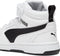 PUMA Rebound V6 Mid AC+ PS - Hoge sneakers - SoftFOAM+ demping - PUMA White-PUMA Black