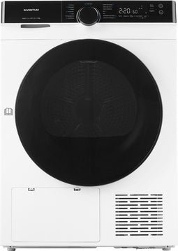 Inventum VDW8020W - Warmtepompdroger - 8 kg - 14 programma's - Uv-licht - Energieklasse D