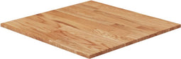 vidaXL - Tafelblad - vierkant - 60x60x1,5 - cm - massief - eiken - lichtbruin