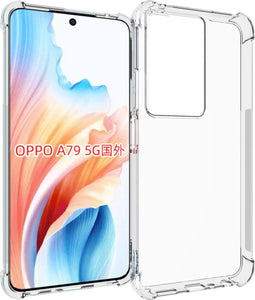 iMoshion Hoesje Geschikt voor Oppo A79 Hoesje Siliconen - iMoshion Shockproof Case - Transparant