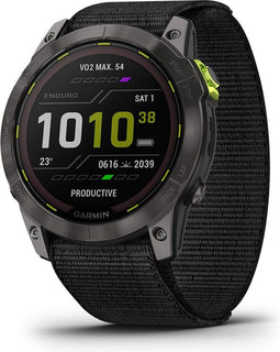 Garmin Enduro 2 - GPS-horloge - Zonne-energie - Zwart