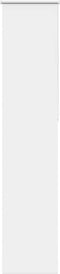 vidaXL - Rolgordijn - verduisterend - 50x210cm - stofbreedte - 45,7 - cm - wit