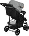 Lionelo Emma Plus - Buggy - 5-punts gordel - Rugleuningverstelling tot ligpositie - Grey Dove