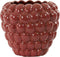 Light&living Vaas deco Ø22x20 cm RASPBERRY keramiek donker roze