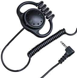 Albrecht OH-2A - Oortelefoon - Flexibele rubberen oorbeugel - Zwart