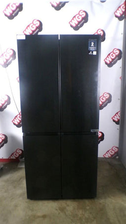 Hisense RQ5P470SAFD - Amerikaanse koelkast - 4-deurs - RVS-look - Energielabel E - 304 liter koel - 109 liter vries - B 79,5 x D 70 x H 179 cm
