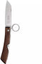 Robert Herder IBEX 80 – Zakmes – Carbonstaal – Walnoothout handvat – Ratchet-Lock