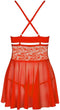 Obsessive Babydoll & String – Erotische Babydoll – Maat L/XL – Rood