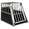 Coast Hondkennel - Aluminium - 91 x 65 x 69,5 cm - Transportkoffer - Scheidingswand - Trapezium -