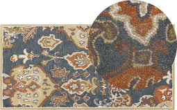 Beliani UMURLU - Rug - Multicolor - Wol