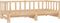 vidaXL - Slaapbank - uitschuifbaar - massief - grenenhout - 2x(90x200) - cm