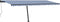 vidaXL - Luifel - vrijstaand - automatisch - 600x350 - cm - blauw - en - wit