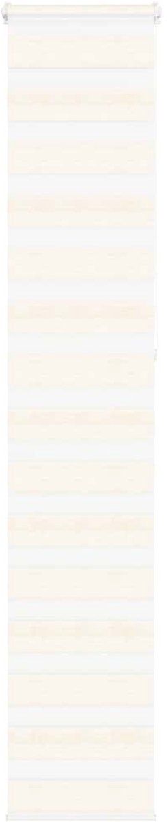vidaXL - Zebra - rolgordijn - 50x230 - cm - stofbreedte - 45,9cm - marmerbeige