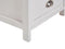 Beliani LUCY - Commode - Wit - Paulowniahout