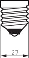 Philips LED Filament E27 - 7W (60W) - Warm Wit Licht - Niet Dimbaar