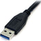 StarTech.com KD12998 - USB 3.0 micro-B kabel - 50 cm - Zwart