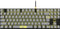 FR-TEC BATPCKEY - Toetsenbord TKL - Mechanische keyswitch QWERTY - Zwart Geel