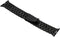 iMoshion Stalen watch bandje geschikt geschikt voor Apple Watch Series 1 / 2 / 3 / 4 / 5 / 6 / 7 / 8 / 9 / SE / Ultra (2) - 42 / 44 / 45 / 49 mm - Zwart