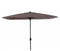 Madison Parasol Round Corner 280x280 cm - Taupe