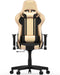 Gamestoel Goldgamer deluxe - bureaustoel - gaming stoel - zwart goud