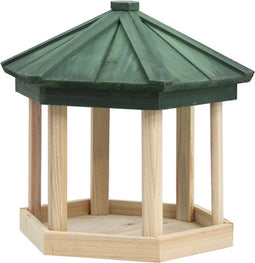 vidaXL - Vogelvoeder - achthoekig - 33x30 - cm - massief - vurenhout