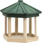 vidaXL - Vogelvoeder - achthoekig - 33x30 - cm - massief - vurenhout