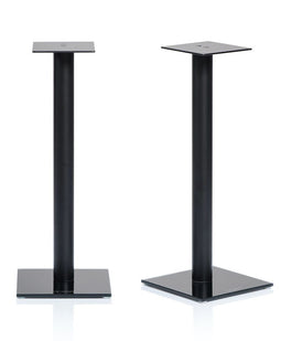 NorStone EPUR - Luidsprekerstandaards 60 cm - Stabiel met kabelmanagement - Zwart