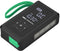 Green Cell CJSGC03 - Powerbank 8000 mAh - USB-A en USB-C - Zwart Lichtgroen