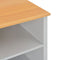vidaXL - Tv-meubel - 95x39x58 - cm - grijs