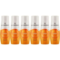 SODASTREAM Concentrates - Verpakking van 6 sinaasappelconcentraten - Tot 54 liter dranken - 440 ml
