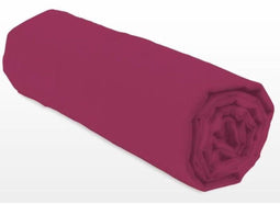 Hoeslaken - LOVELY HOME - LH71612 - 140 x 190 + 30 cm - Fuchsia