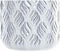 Vaas DKD Home Decor Porselein Blauw Tweekleurig 15 x 15 x 46 cm Mediterrane