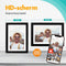 Pora&Co - Digitale fotolijst - WiFi met Frameo App - 10.1 inch HD IPS - Zwart/Hout