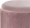 RICHLAND - Poef - Roze - 55 cm - Fluweel