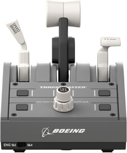 Thrustmaster TCA Quadrant Boeing Edition - Throttle-quadrant met 17 knoppen - Grijs Wit Zwart