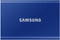 Samsung Portable T7 - Externe SSD - 500 GB - USB C 3.2 - Blauw