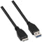 Aisens A105-0043 - USB A naar Micro-USB B Kabel - 1 m - Zwart