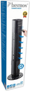 Bestron AFT770ZRC - Torenventilator - 3 snelheden - Zwart