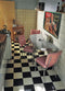 Bel Air Dinerstoel CO-25 Rood