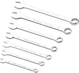 Stanley STMT82842-0 - Ringsteeksleutelset 7 delig - Chroom-vanadiumstaal (7 stuks)