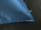 Zohome Dekbedovertrek Satinado - Effen Bedlinnen - 260x220 - Blauw - Dekbedhoes van 100% Katoen-Satijn