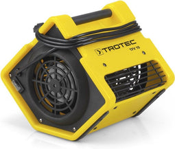 TROTEC Vloerventilator TFV 10 - Turboventilator - 90 W - Geel met zwart