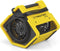 TROTEC Vloerventilator TFV 10 - Turboventilator - 90 W - Geel met zwart